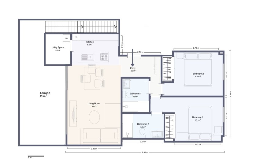 Herverkoop - Apartment -
Orihuela Costa - Costa Blanca