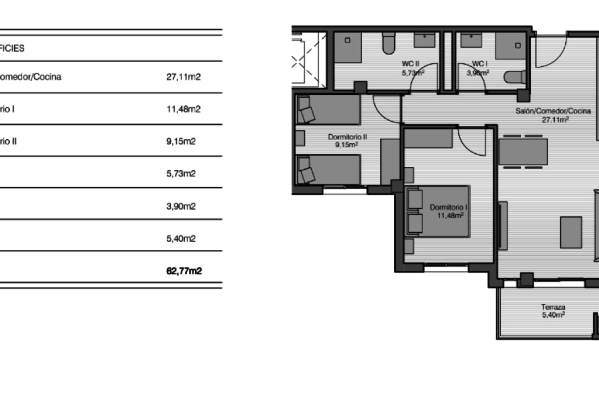 Herverkoop - Apartment -
San Miguel de Salinas - Inland