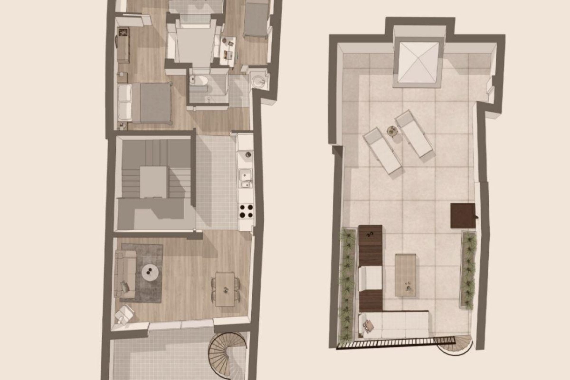 Herverkoop - Penthouse -
Cartagena - Casco Antiguo