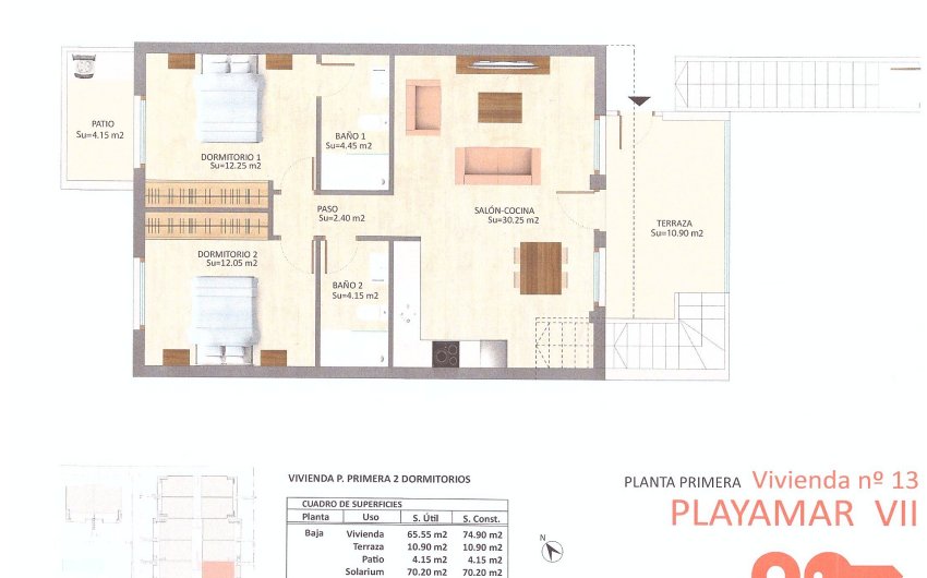 Herverkoop - Penthouse -
Pilar de la Horadada - Costa Blanca