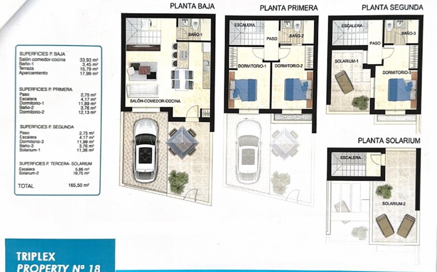 Herverkoop - Town House -
Villamartin - Costa Blanca