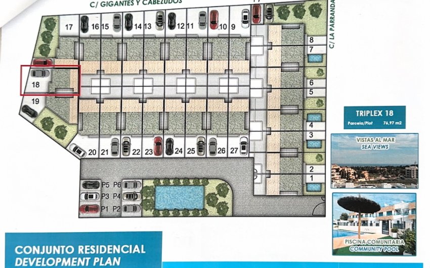Herverkoop - Town House -
Villamartin - Costa Blanca