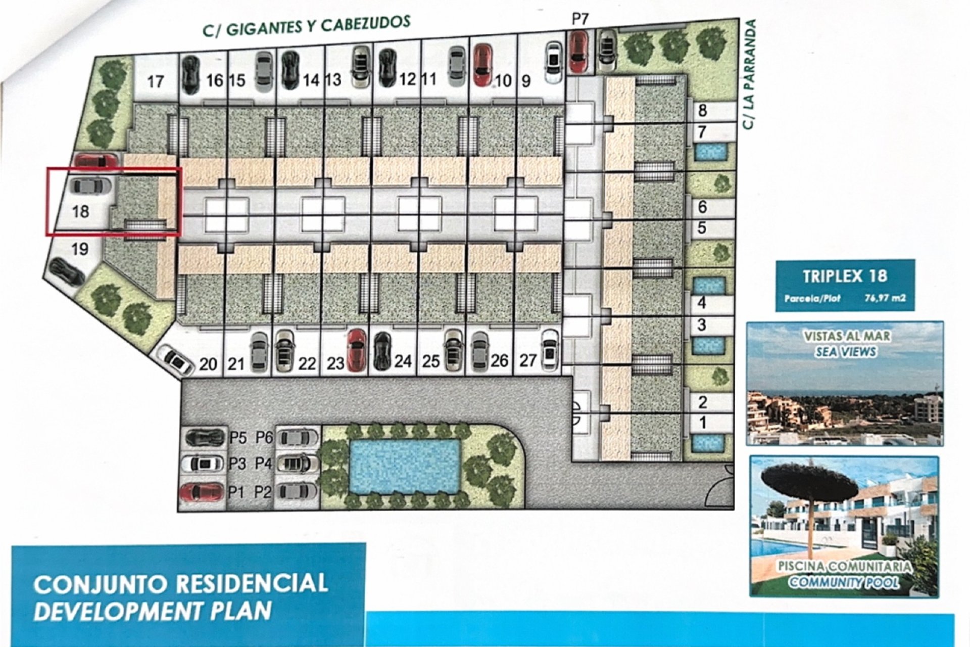 Herverkoop - Town House -
Villamartin - Costa Blanca