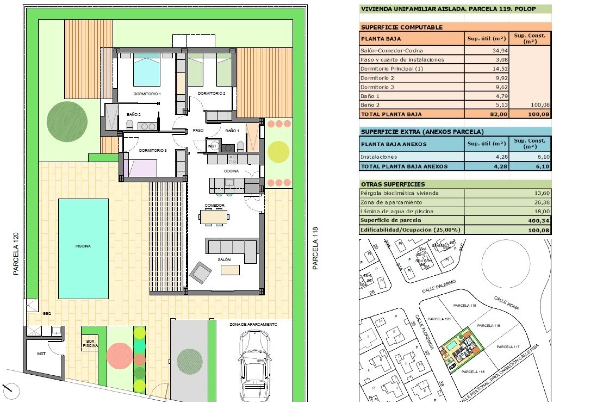 Herverkoop - Villa -
Polop - Urbanizaciones