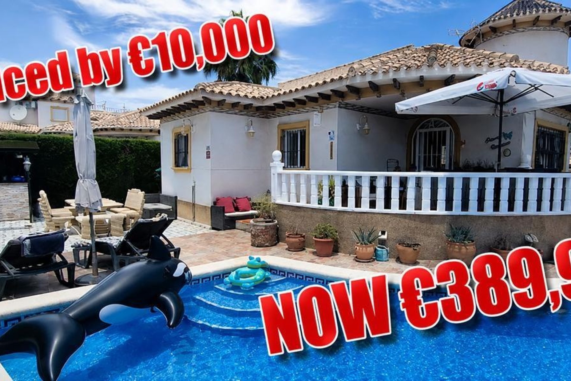 Herverkoop - Villa -
Villamartin - Costa Blanca