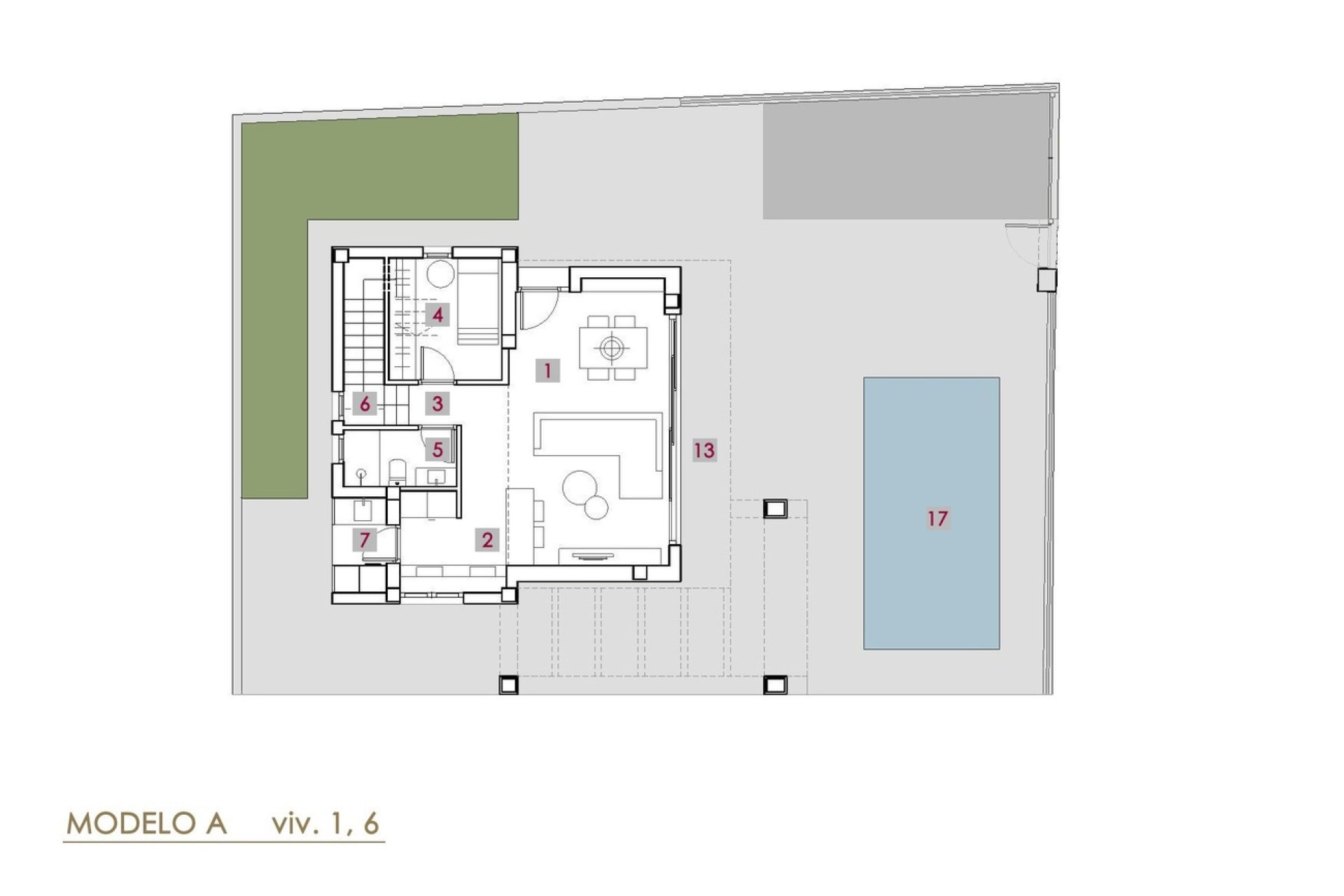 Herverkoop - Villa -
Villamartin - El Galan