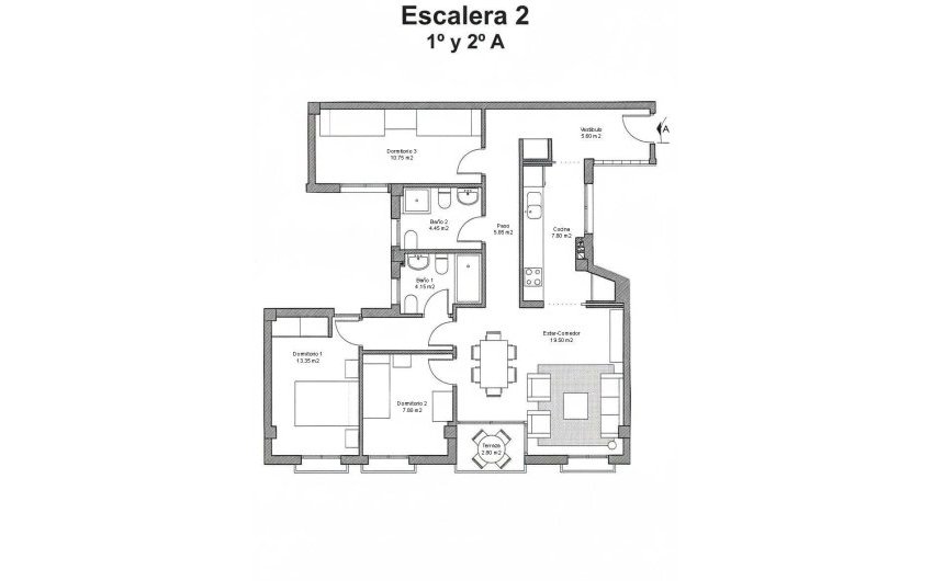 New Build - Apartment -
Avileses - pueblo