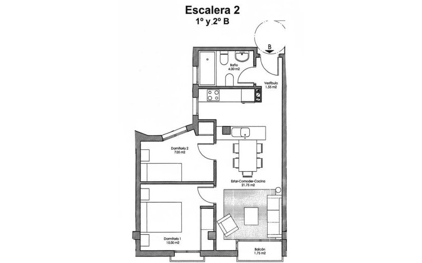 New Build - Apartment -
Avileses - pueblo