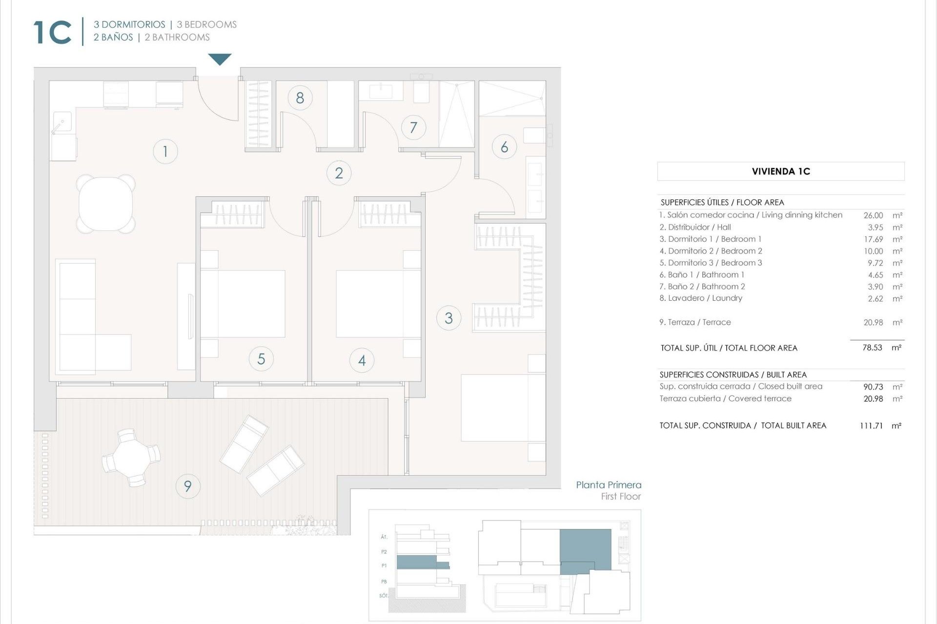 New Build - Apartment -
Benijofar - Pueblo