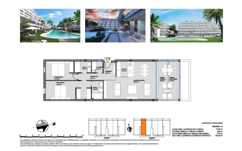 New Build - Apartment -
Cartagena - Mar De Cristal