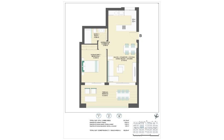 New Build - Apartment -
Casares - Buenas Noches