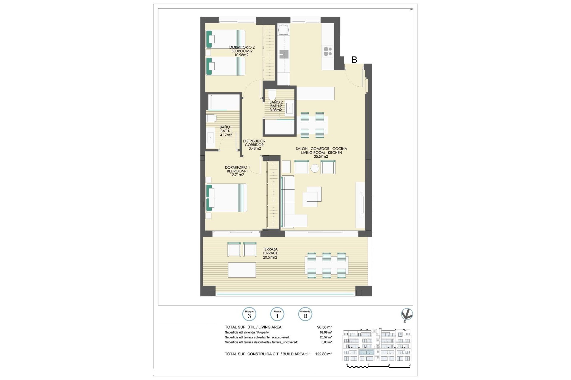 New Build - Apartment -
Casares - Buenas Noches