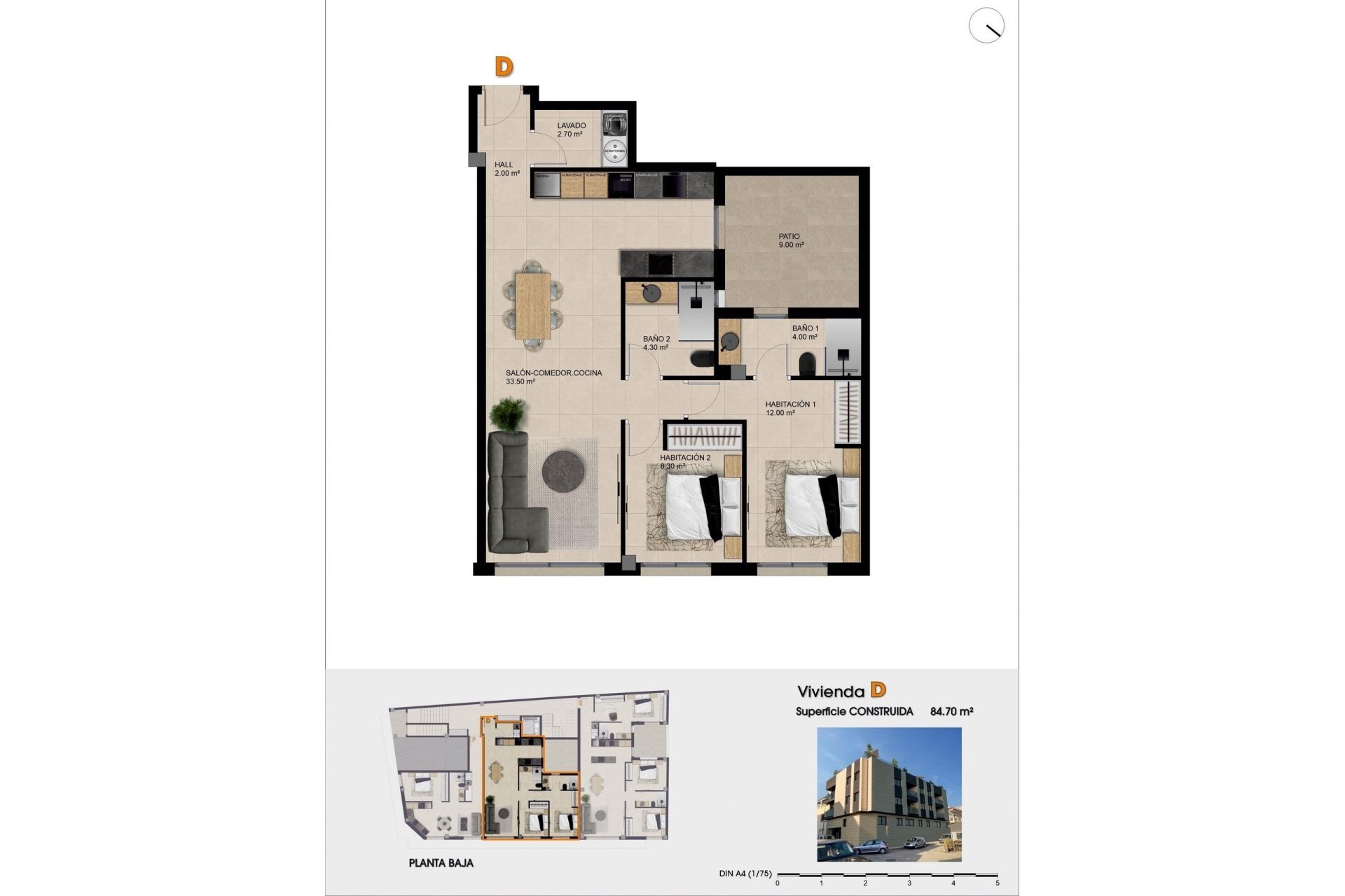 New Build - Apartment -
Catral - pueblo