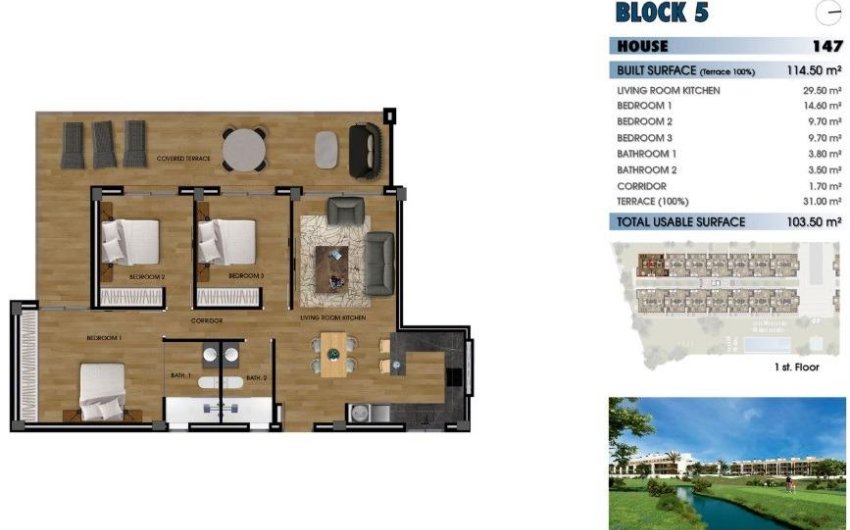 New Build - Apartment -
Los Alcazares - La Serena Golf