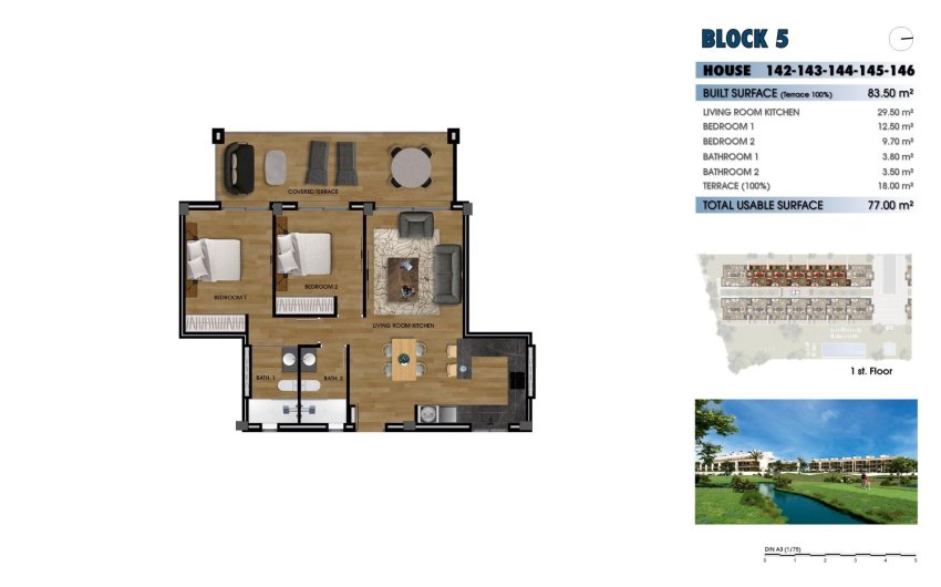 New Build - Apartment -
Los Alcazares - La Serena Golf