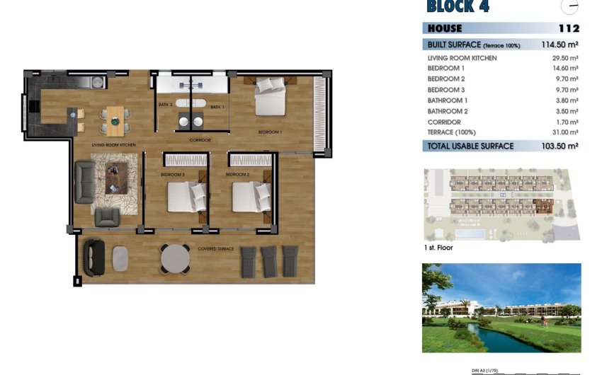 New Build - Apartment -
Los Alcazares - La Serena Golf
