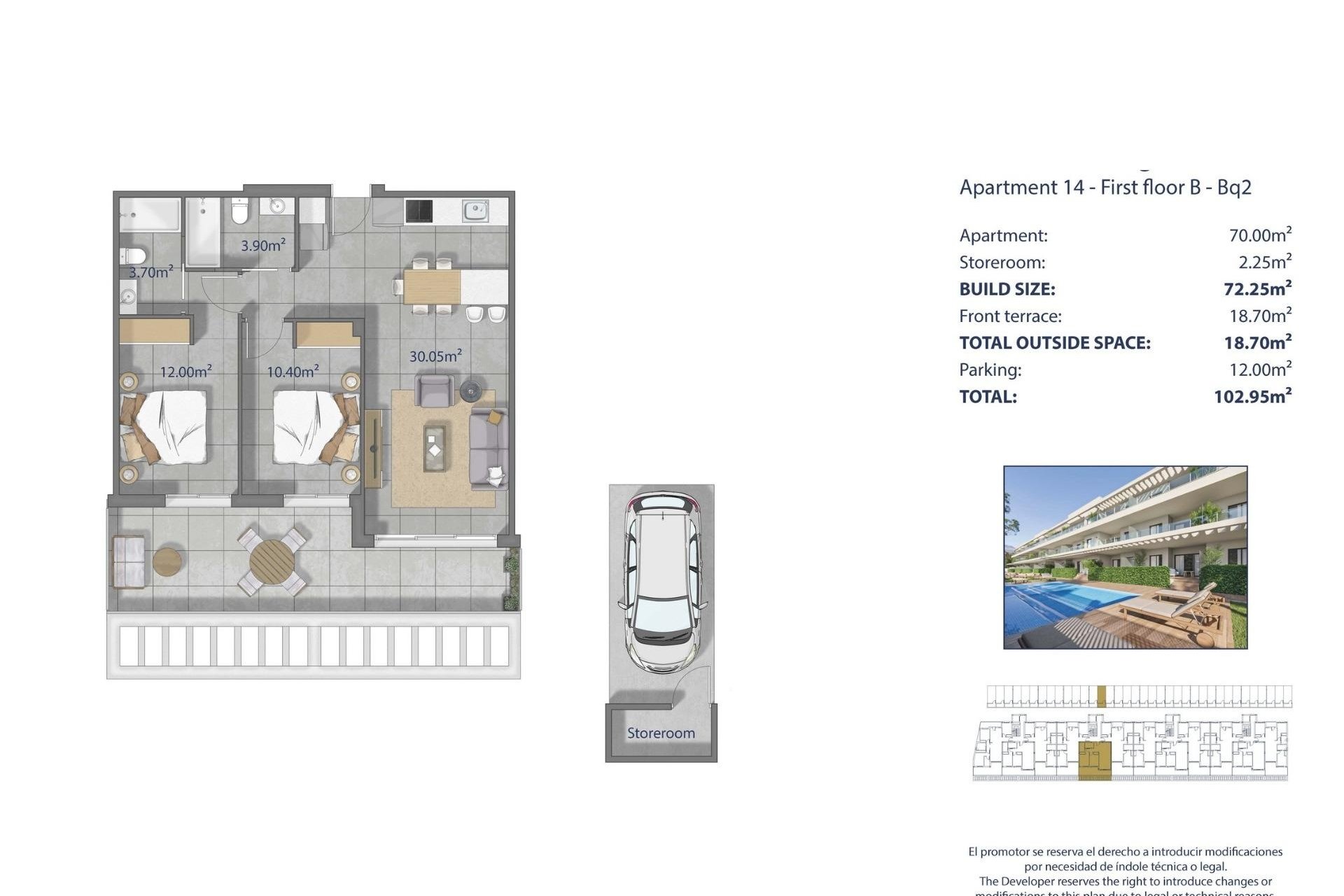 New Build - Apartment -
Los Alcazares - Los Narejos