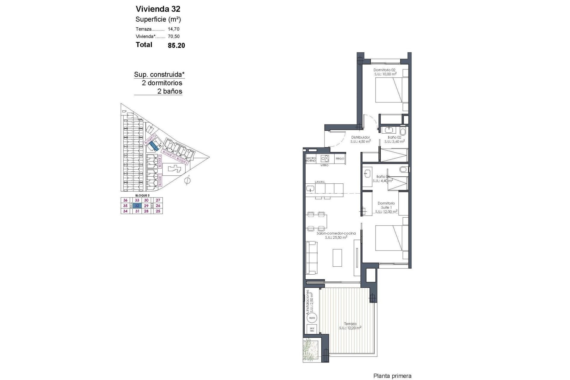 New Build - Apartment -
Los Alcazares - Serena Golf