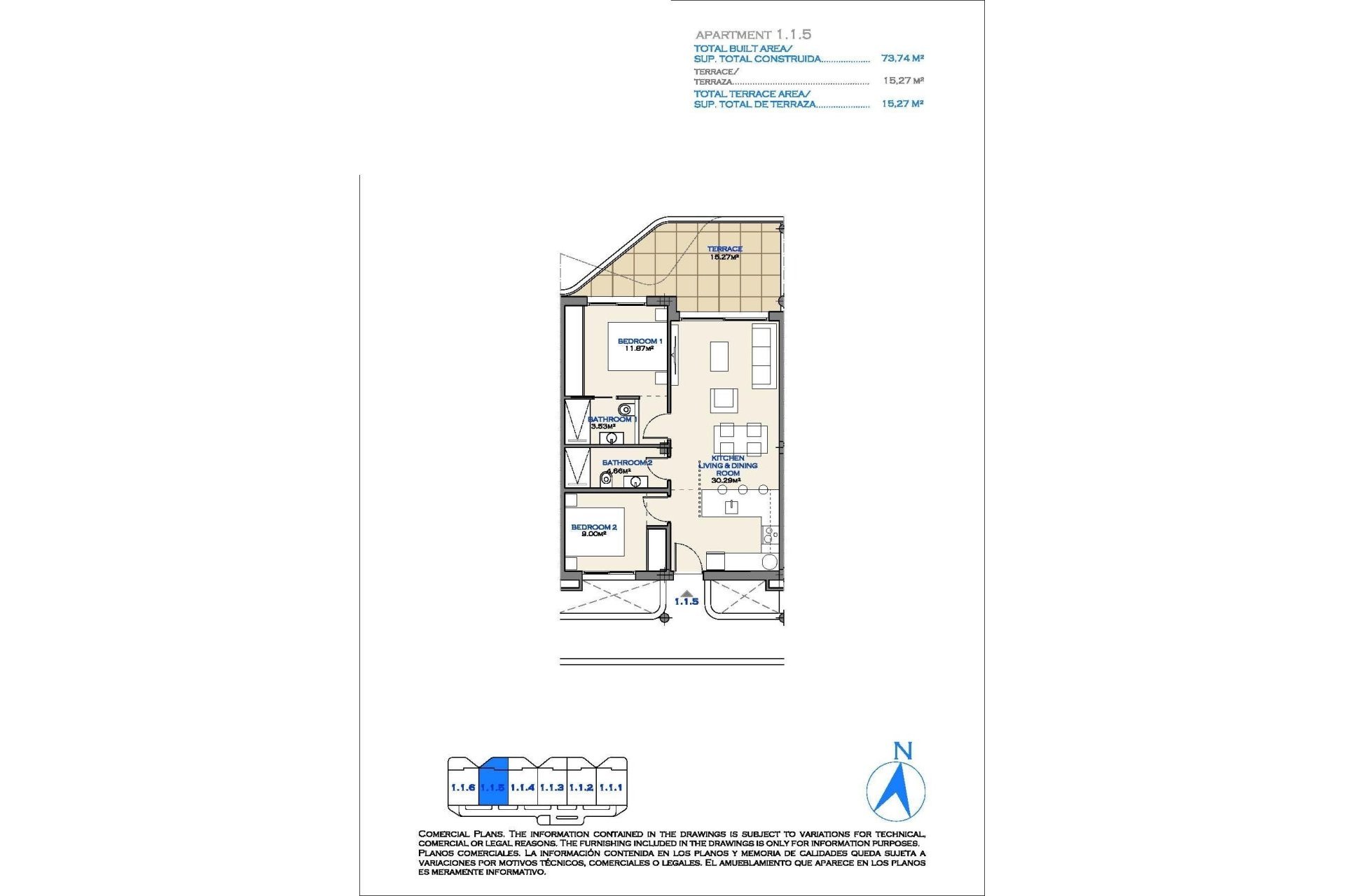 New Build - Apartment -
Los Alcazares - Serena Golf