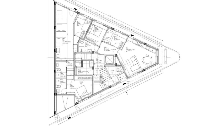 New Build - Apartment -
Mazarron - pueblo