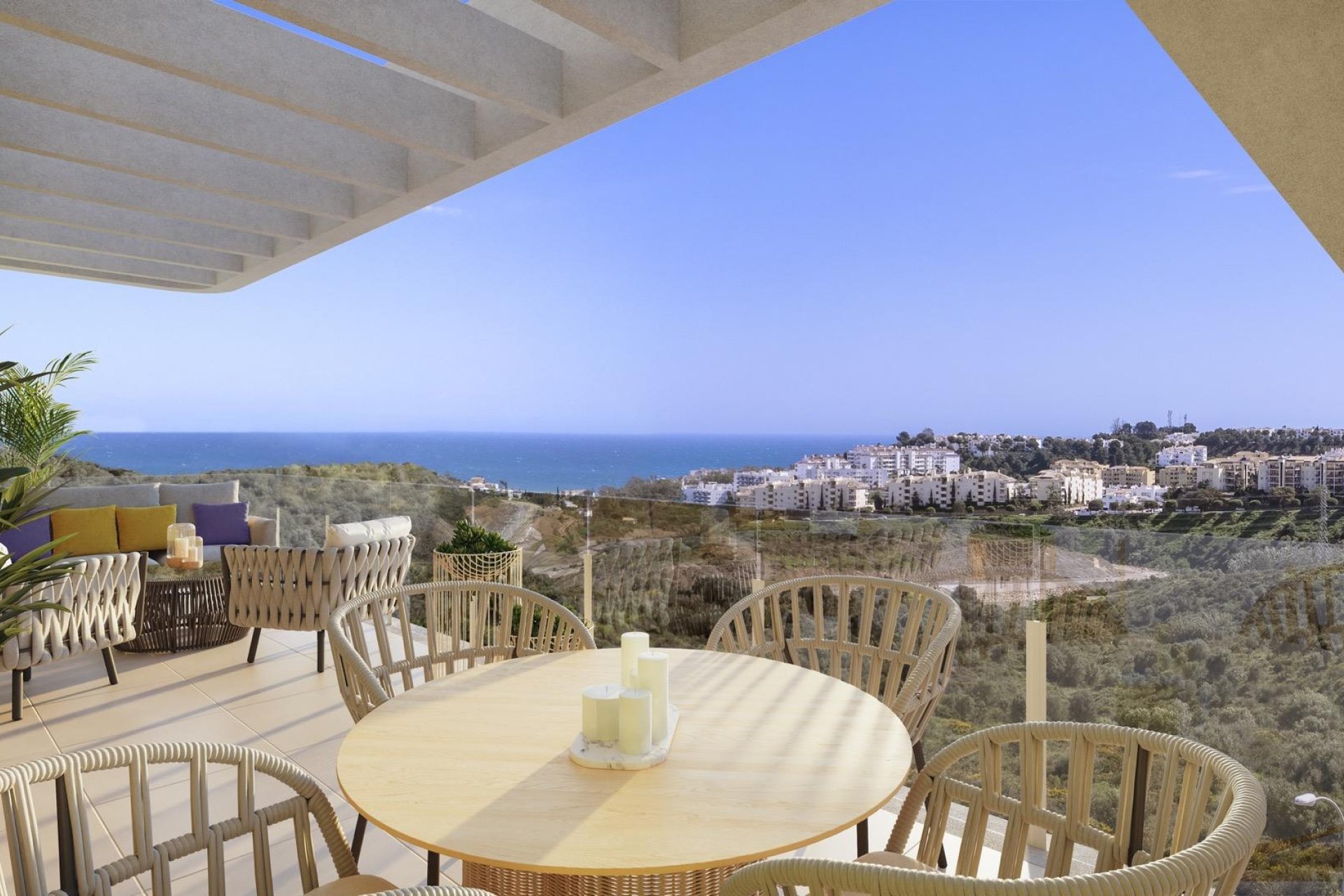 New Build - Apartment -
Mijas - Calaburra - Chaparral