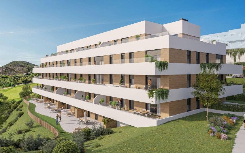 New Build - Apartment -
Mijas - Calanova Golf