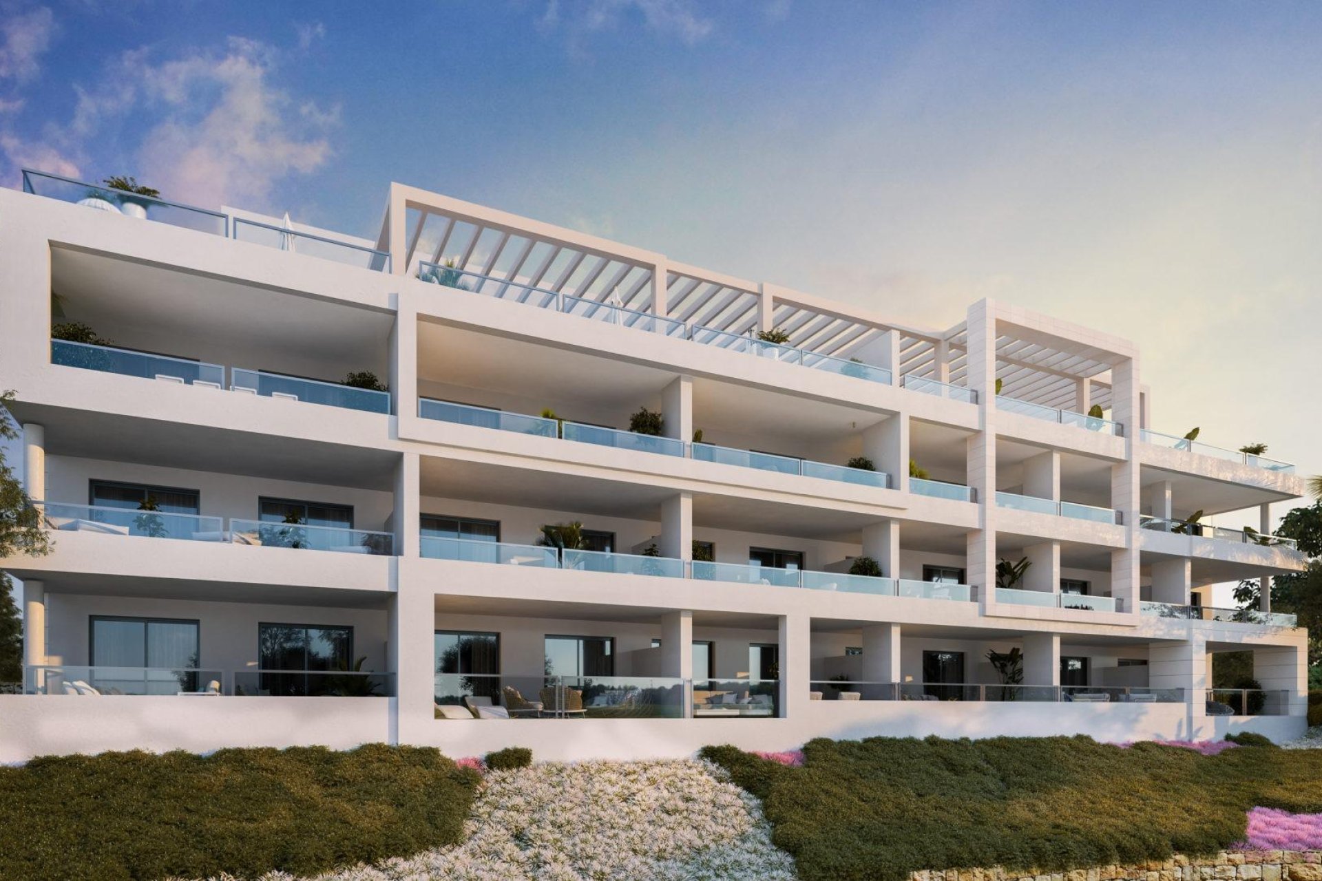 New Build - Apartment -
Mijas - Calanova Golf