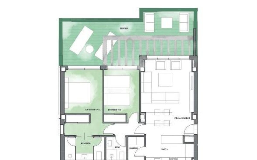 New Build - Apartment -
Mijas - La Noria Golf