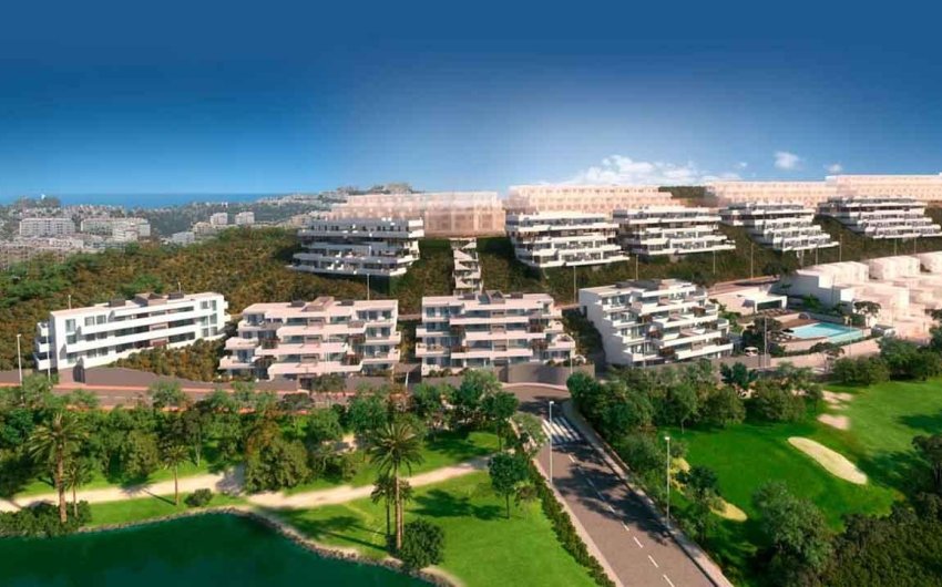 New Build - Apartment -
Mijas - La Noria Golf