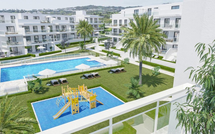 New Build - Apartment -
Mijas - Lagar Martell