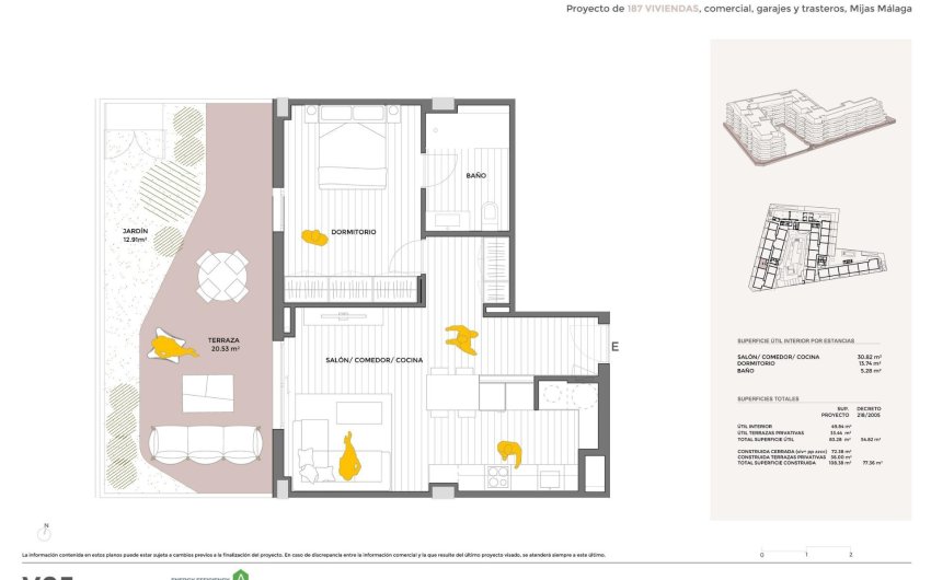 New Build - Apartment -
Mijas - pueblo