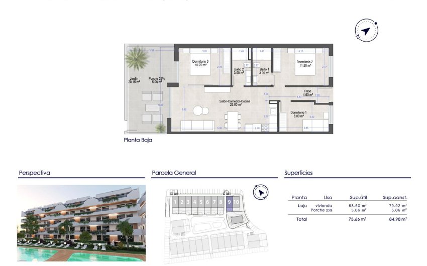 New Build - Apartment -
San Javier - Santiago De La Ribera