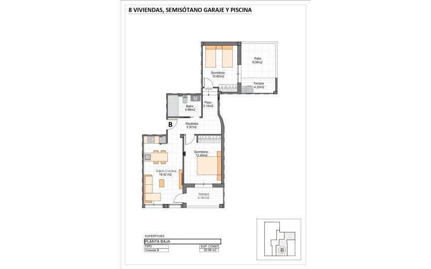 New Build - Apartment -
San Pedro del Pinatar - Lo Pagan