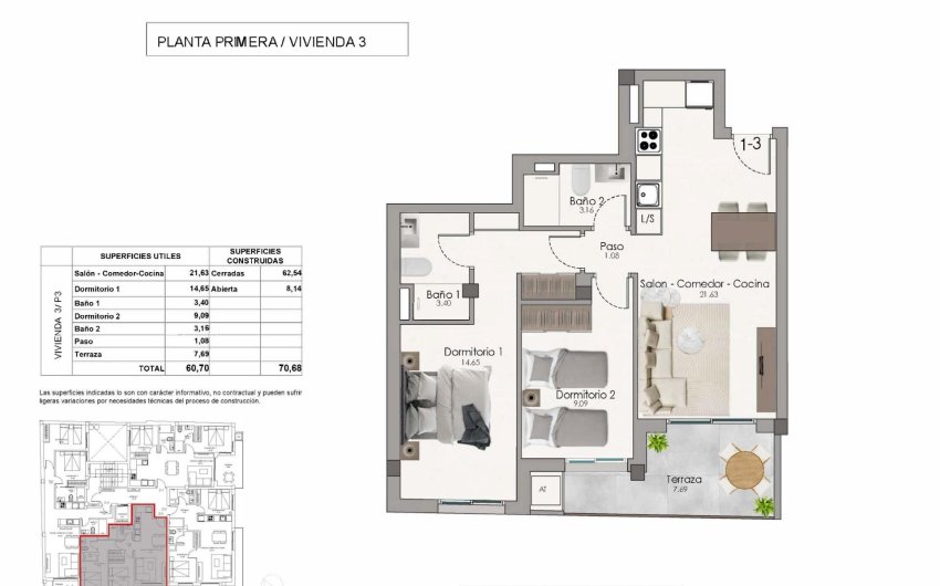 New Build - Apartment -
Santa Pola - Centro
