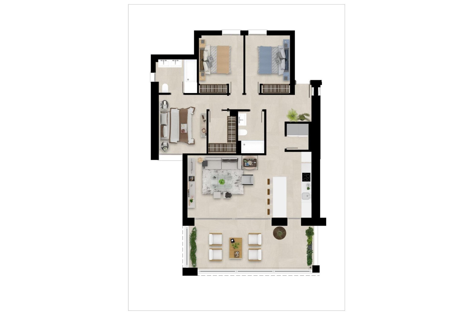 New Build - Apartment -
Sotogrande - San Roque Club