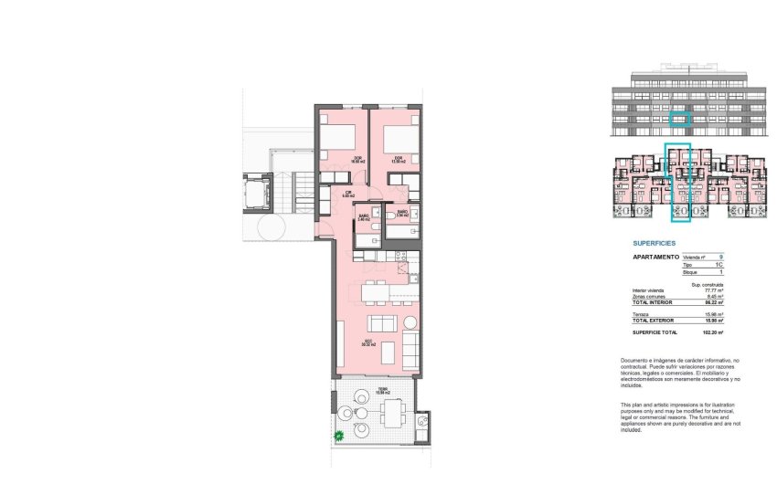 New Build - Apartment -
Torre Pacheco - Santa Rosalia Lake And Life Resort