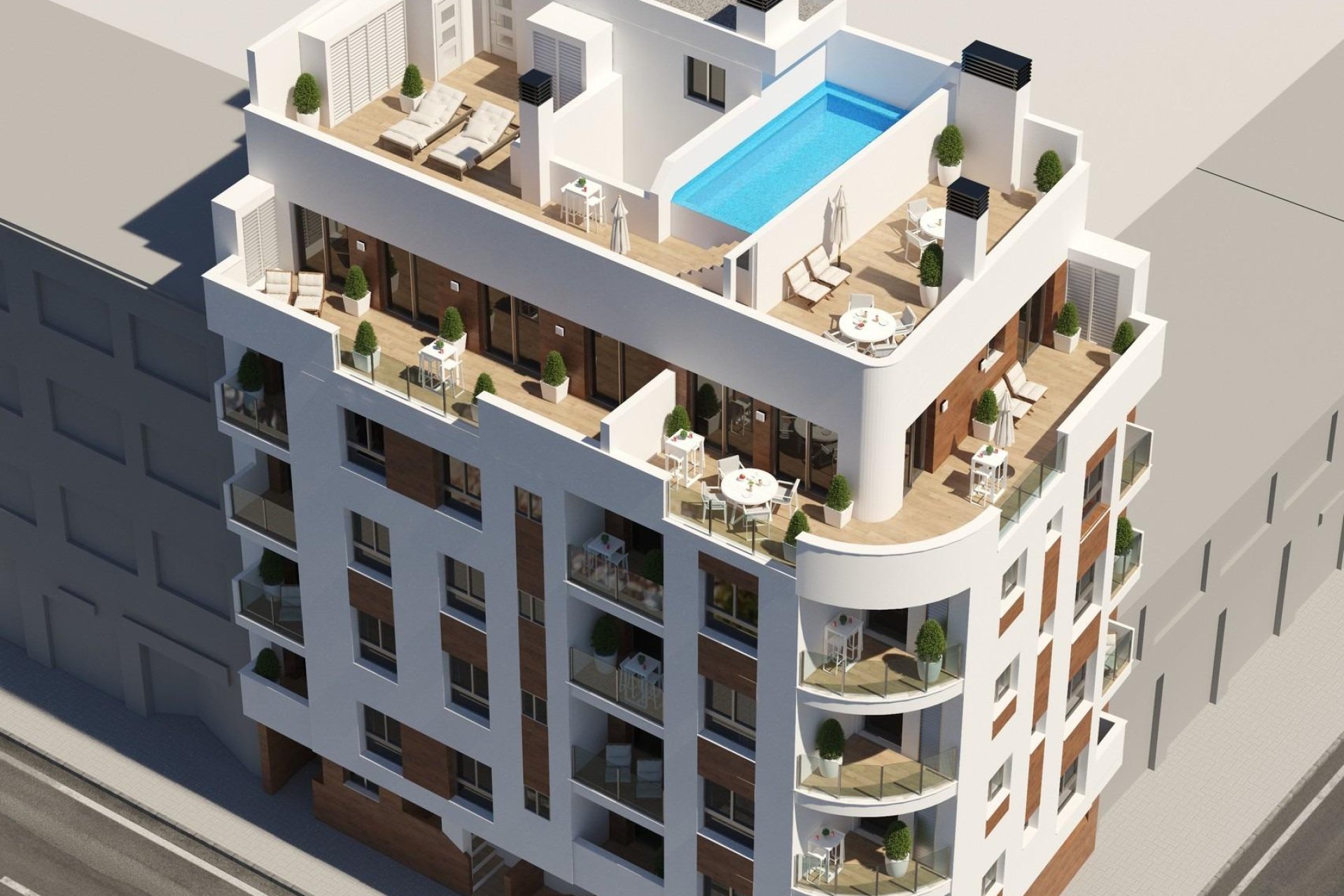 New Build - Apartment -
Torrevieja - Centro