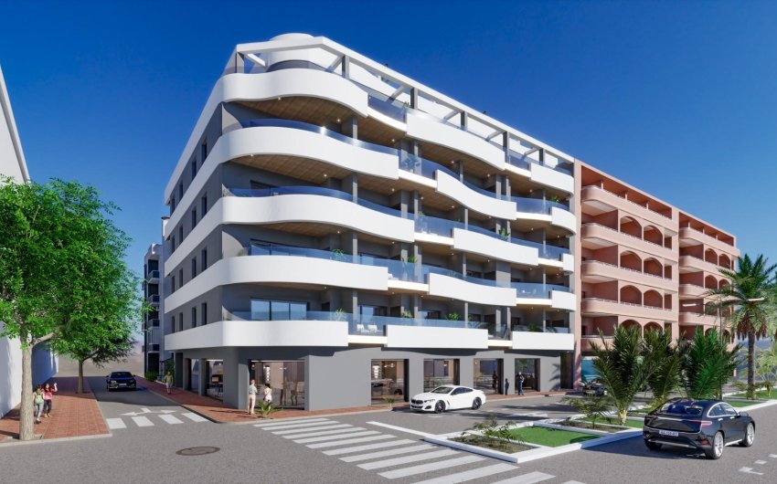 New Build - Apartment -
Torrevieja - Habaneras