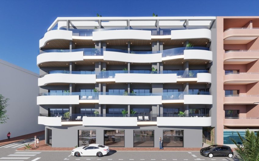 New Build - Apartment -
Torrevieja - Habaneras