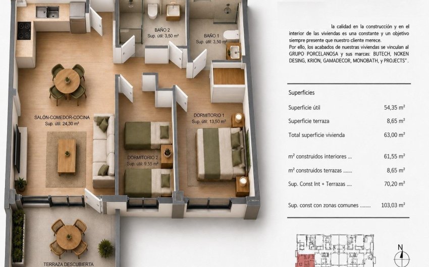 New Build - Apartment -
Villajoyosa - Cala de Finestrat