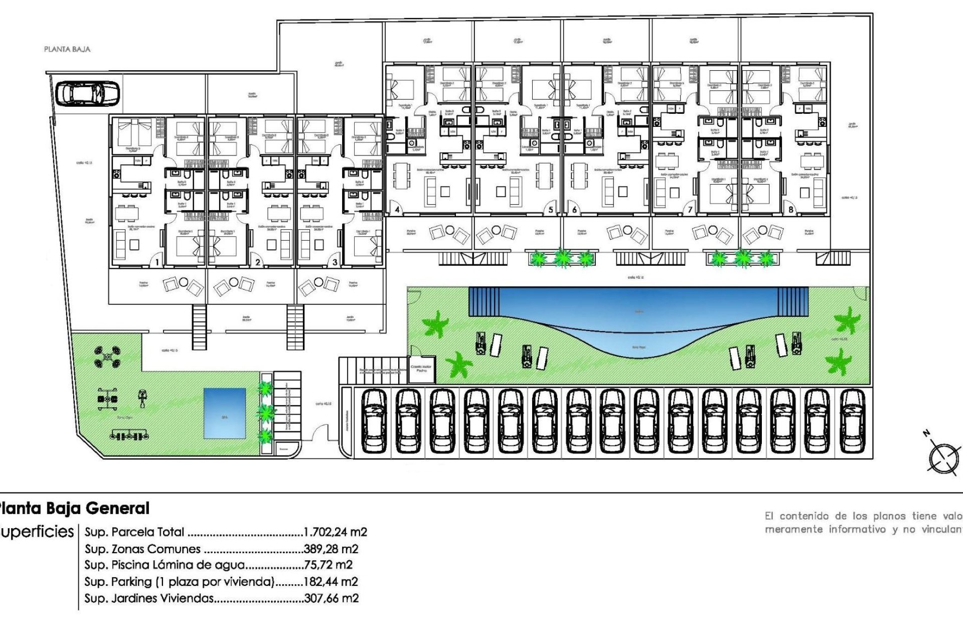 New Build - Bungalow -
Pilar de la Horadada - Parque Ramon eugenio Escudero