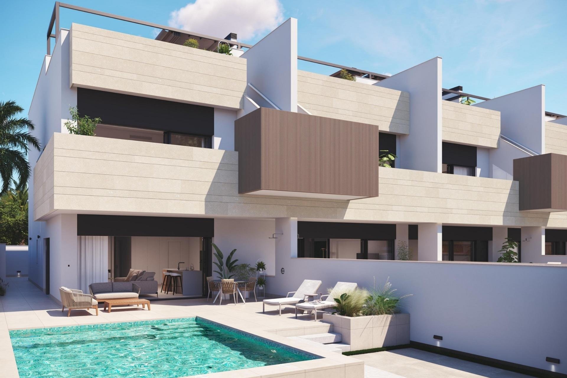 New Build - Bungalow -
Pilar de la Horadada - pueblo
