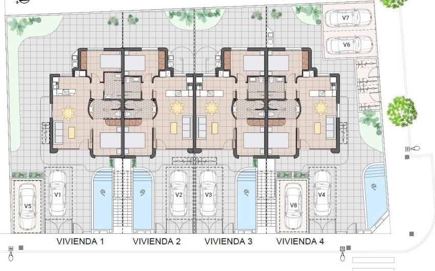 New Build - Bungalow -
Pilar de la Horadada - pueblo