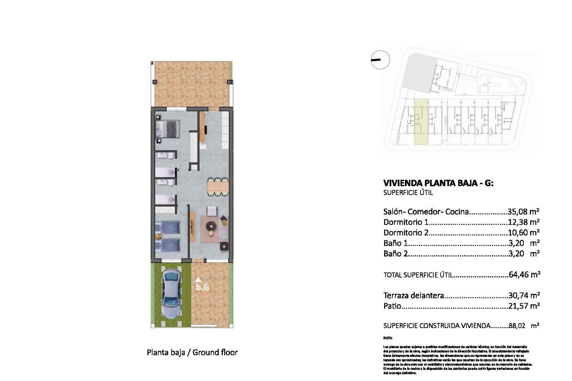 New Build - Bungalow -
Pilar de la Horadada - pueblo