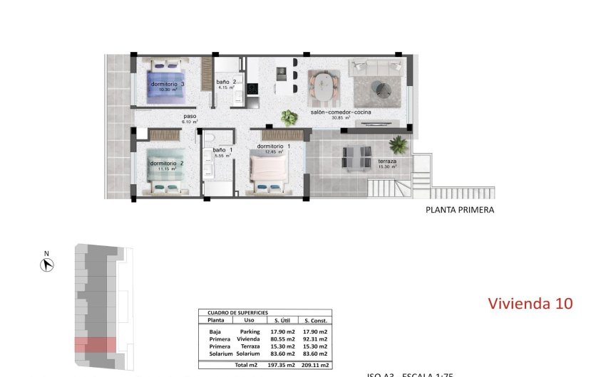 New Build - Bungalow -
Pilar de la Horadada - pueblo