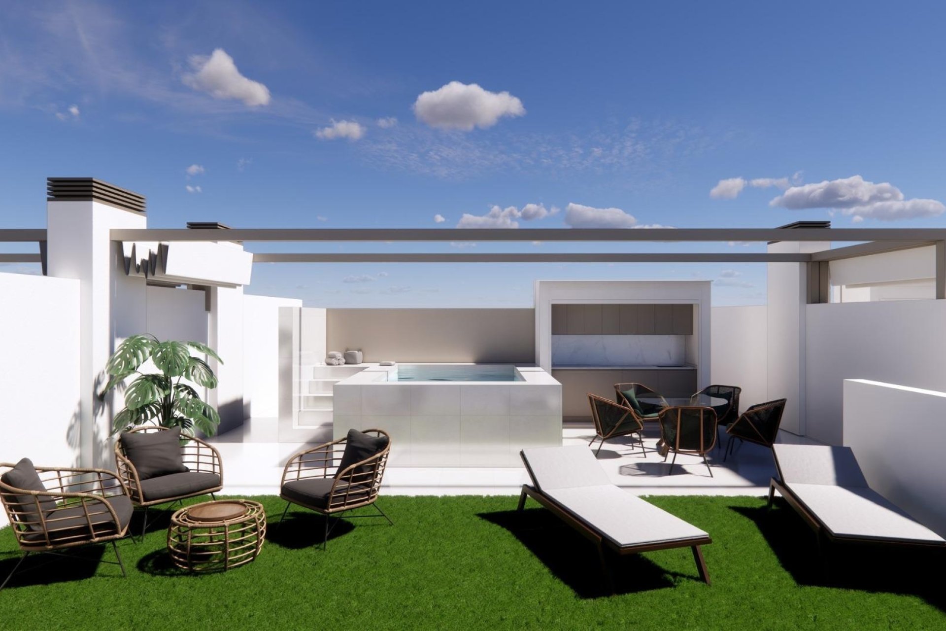 New Build - Bungalow -
Pilar de la Horadada - pueblo