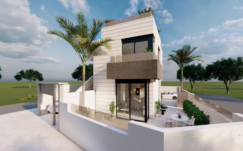 New Build - Bungalow -
Pilar de la Horadada - pueblo