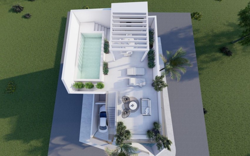 New Build - Bungalow -
Pilar de la Horadada - pueblo