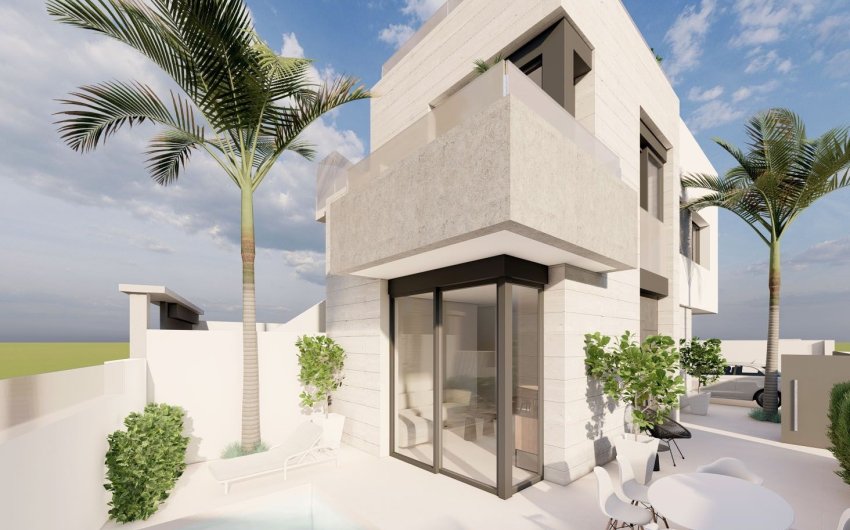 New Build - Bungalow -
Pilar de la Horadada - pueblo