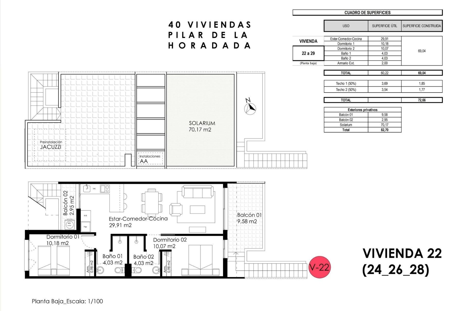 New Build - Bungalow -
Pilar de la Horadada - pueblo